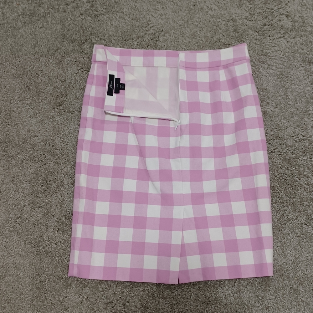 J Crew No 2, OP Purple and white